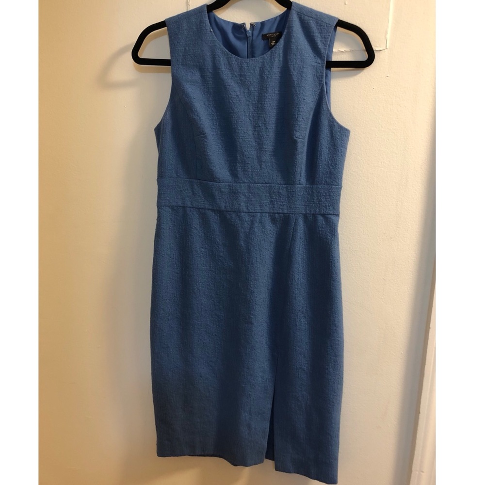 Blue cocktail dress